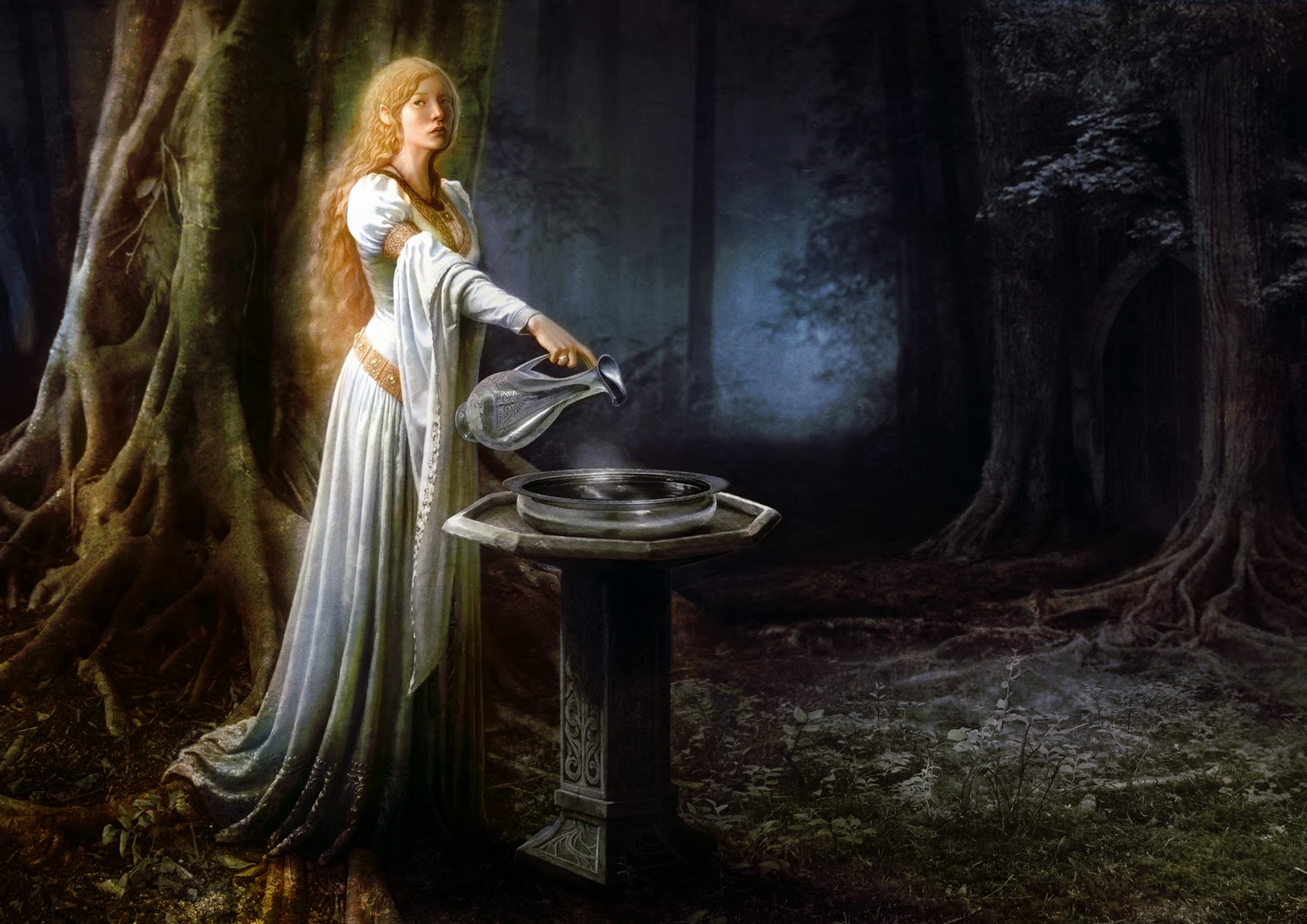 Shadows magick place Hydromancy and water scrying